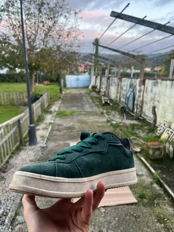 Zapatillas Bershka Verdes Talla 42