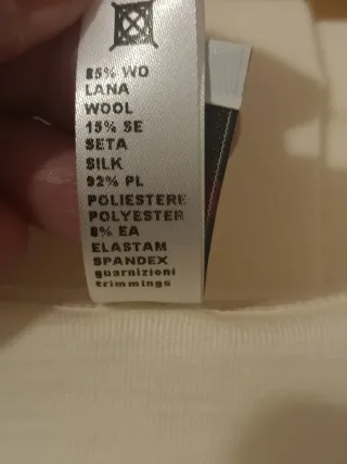 Canotta IMEC lana seta nuova