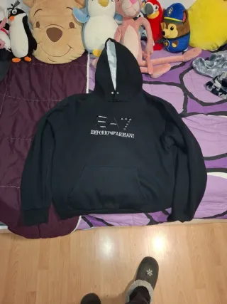 Sudadera Emporio Armani Negra