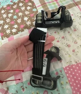 Patines para zapatos con ruedas