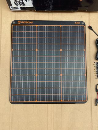 Panel Solar Portátil 60W Plegable Impermeable