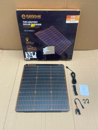 Panel Solar Portátil 60W Plegable Impermeable