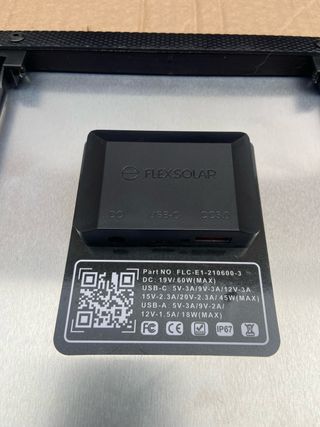 Panel Solar Portátil 60W Plegable Impermeable