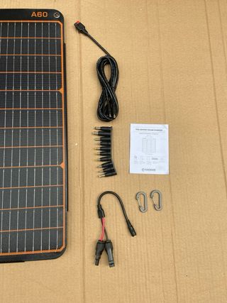 Panel Solar Portátil 60W Plegable Impermeable