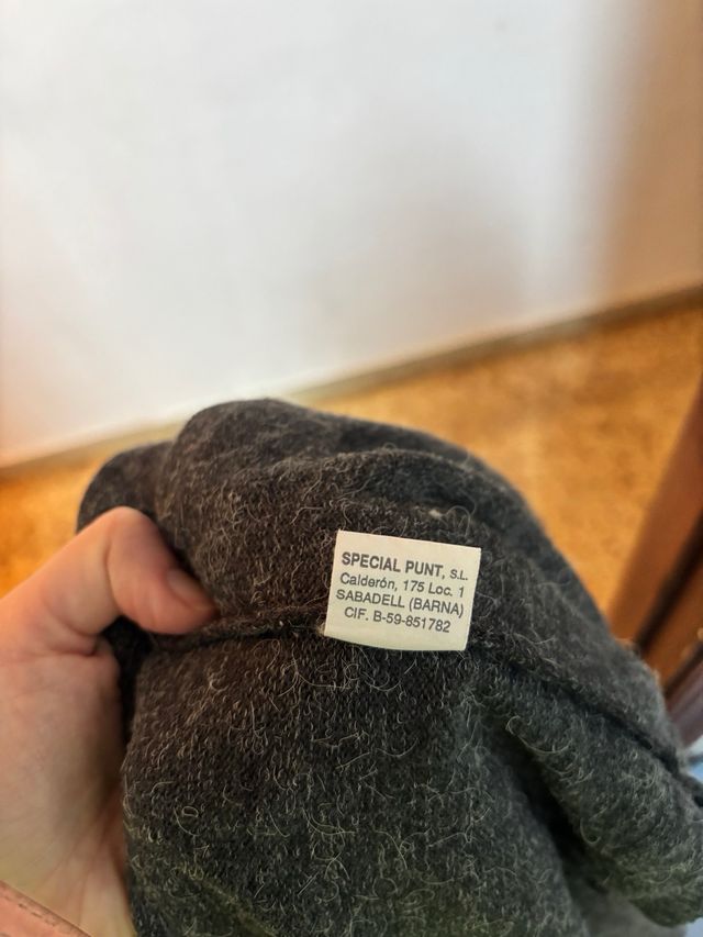 cárdigan vintage talla L