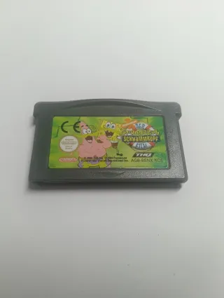 Juego bob esponja GBA Game boy advance