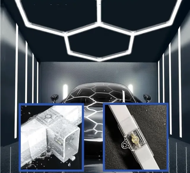 Lámparas LED Hexagonales