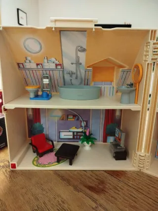 Maletín Casa Muñecas Playmobil