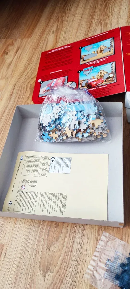 Puzzle 3D Cars 2 Disney Pixar