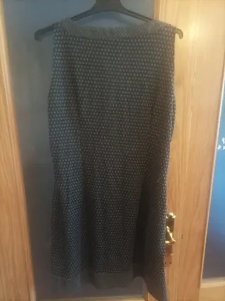 Vestido sin mangas estampado