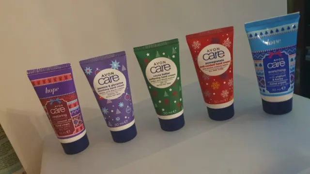 Set 5 Creme Mani Avon Care Natale