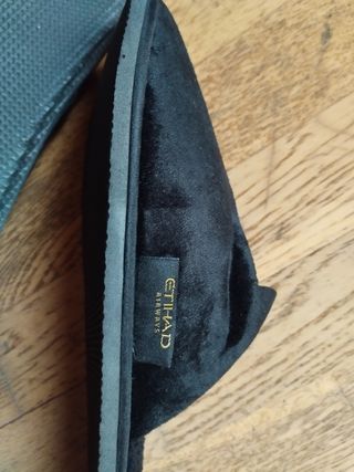 Zapatillas Etihad de vuelo, estar por casa, nuevas