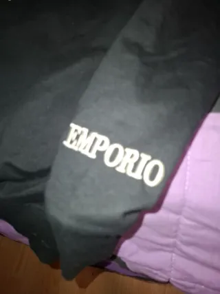 Sudadera Emporio Armani EA Negra
