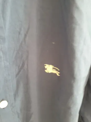 Camicia Burberry Uomo Blu