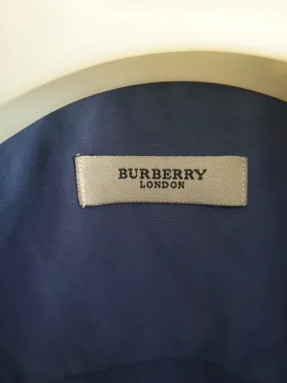 Camicia Burberry Uomo Blu