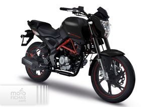 Moto negra edición limitada