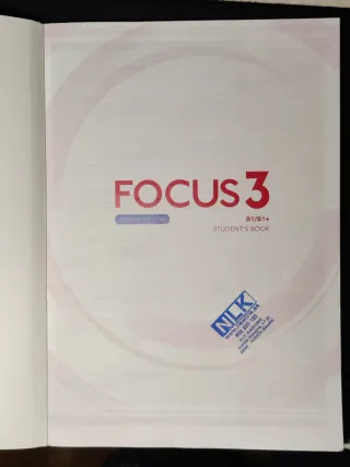 Focus 2ed Level 3 Student's Book & eBook with E...