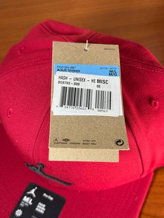 Cappello Jordan Pro Cap Rosso M/L Nuovo
