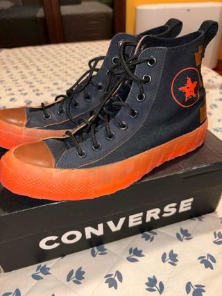 Converse UNT1TL3D High Top Nero/Arancio limited ed