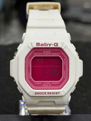Reloj Casio Baby-G Rosa y Blanco
