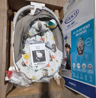 Hamaca Columpio Graco Duet Sway 2en1