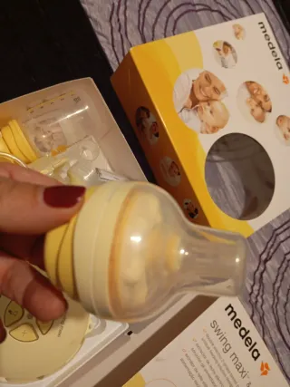 Sacaleches Doble Medela Swing Maxi y Tetina Calma