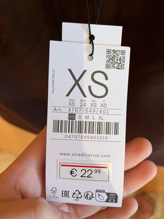 Minifalda marrón de terciopelo