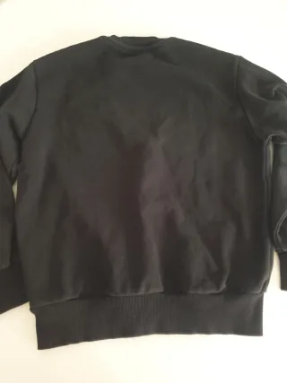 Felpa Diesel unisex nera con logo