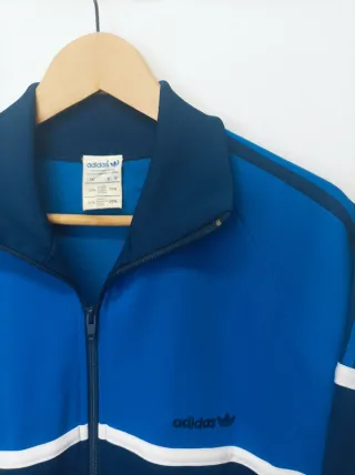 Chaqueta Adidas Vintage Azul Talla M
