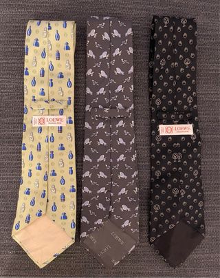 Corbatas Loewe Vintage Originales