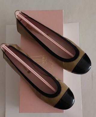 Pretty Ballerinas flexibles beige/negro T38