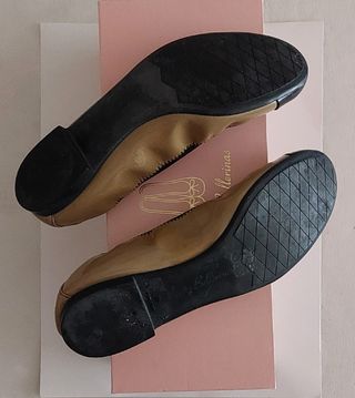 Pretty Ballerinas flexibles beige/negro T38