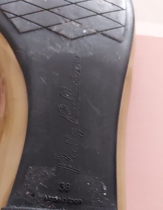 Pretty Ballerinas flexibles beige/negro T38