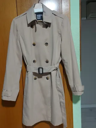 Gabardina Beige Mujer