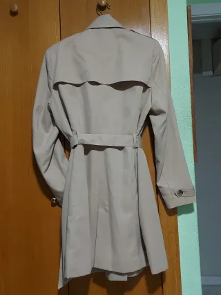 Gabardina Beige Mujer