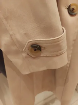 Gabardina Beige Mujer