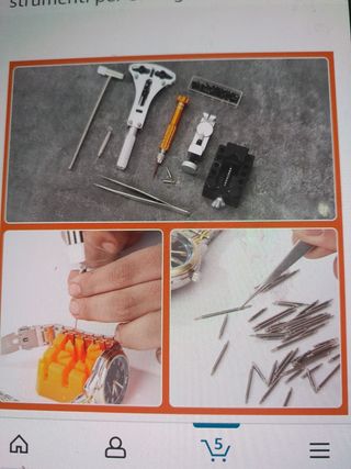 Kit Orologiaio Apri Fondello Swiss