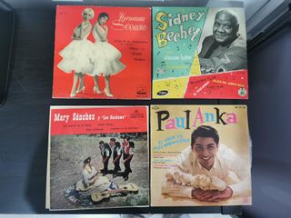 Lote Vinilos 7 Alfredo Kraus, Gallardo, Grease, Da