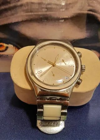 Orologio Swatch Irony Chronograph in acciaio