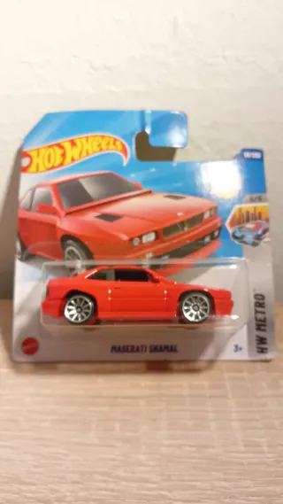 Hot Wheels Maserati Shamal Rojo