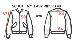 Chaqueta Schott 671 Easy Rider