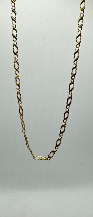 Cadena Diseño de oro de 18k, 12 g, 52 cm.