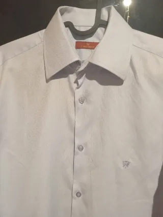 Camisa Caramelo Talla 39 Hombre