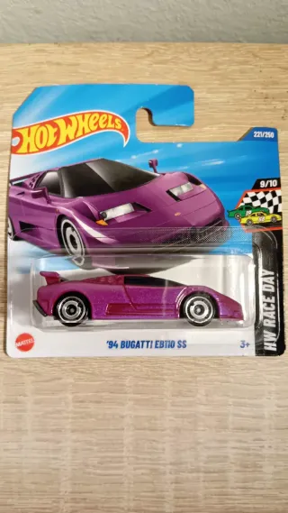 Hot Wheels '94 Bugatti EB110 SS Morado