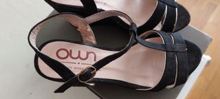 Sandalias Own Negras Talla 37