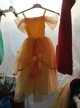 Vestido de Bella Talla infantil 120cm