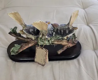 Figura porcelana Giuseppe Armani estilo Capodimont