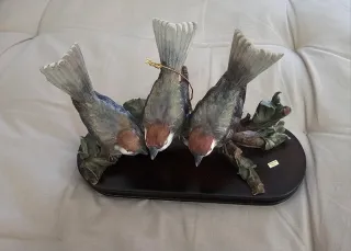 Figura porcelana Giuseppe Armani estilo Capodimont