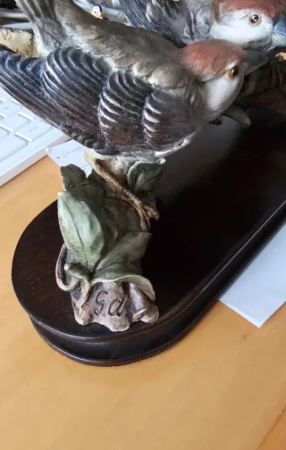 Figura porcelana Giuseppe Armani estilo Capodimont