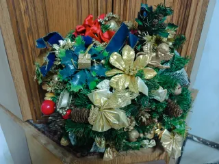 Addobbi Natalizi Oro e Verde